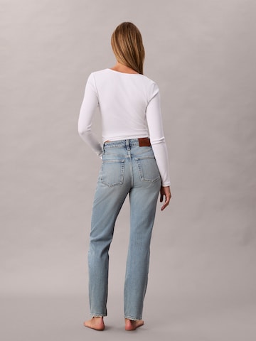 Calvin Klein Jeans Слим Джинсы в Синий