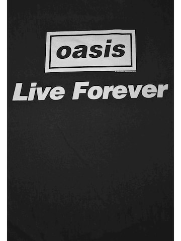 Oasis Sweatshirt 'Oasis Live Forever Kapuzenpullover' in Zwart