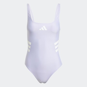 ADIDAS PERFORMANCE T-shirt Swimsuit in Purple