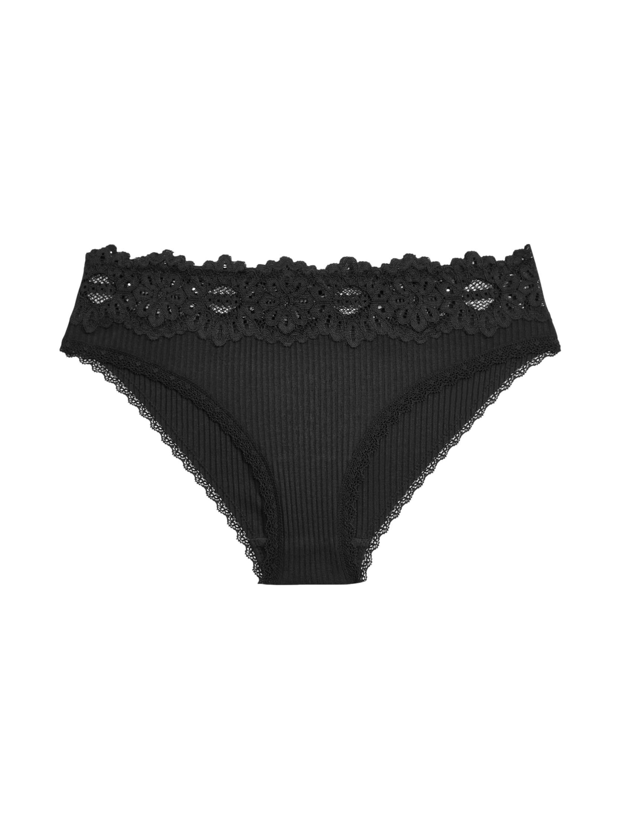 Next Panty in Black: front