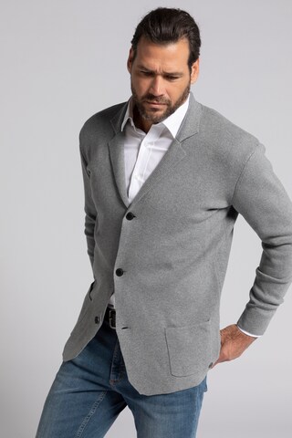 JP1880 Comfort Fit Jacke FLEXNAMIC® in Grau: Vorderseite