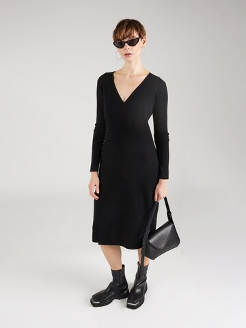 Derhy - Vestido de malha 'GAVINA' em preto