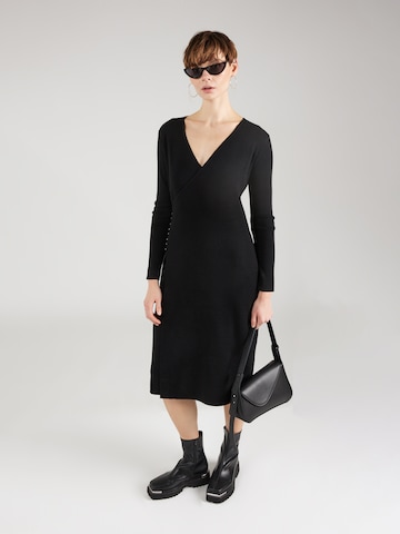 Derhy Knitted dress 'GAVINA' in Black