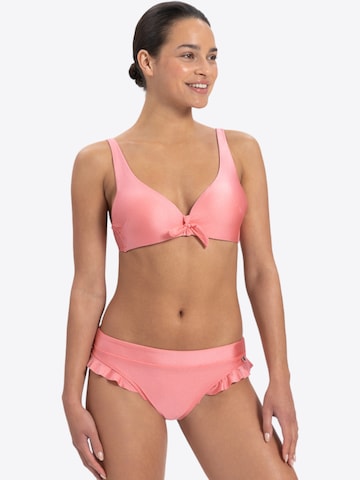 Beachlife Push-up Bikinitop 'Shine' in Roze