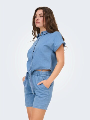 JDY Blouse 'JDYAIKO' in Blauw