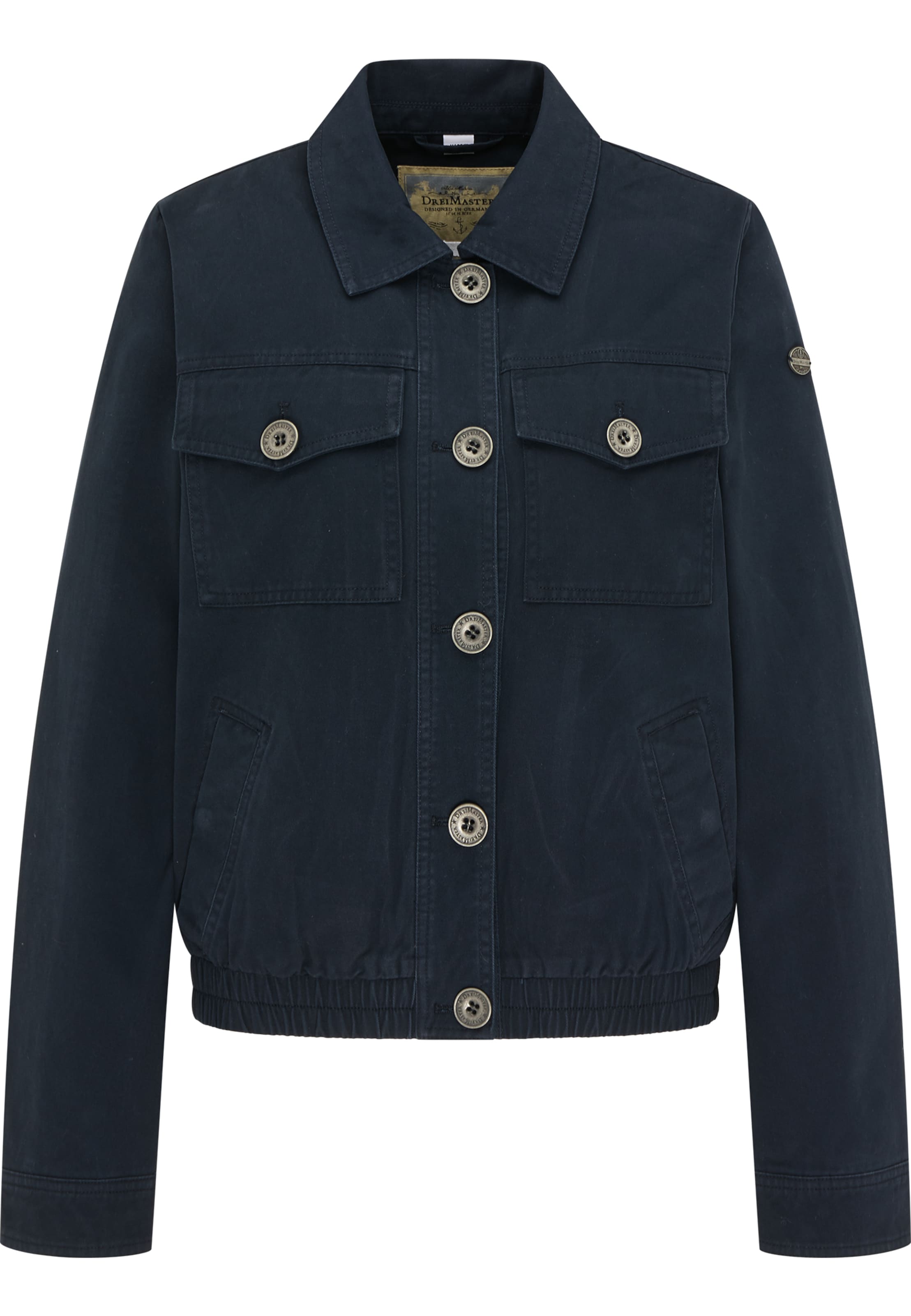 DreiMaster Vintage Övergångsjacka i mörkblå, Produktvy