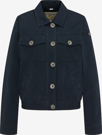 DreiMaster Vintage Between-Season Jacket in Blue: front