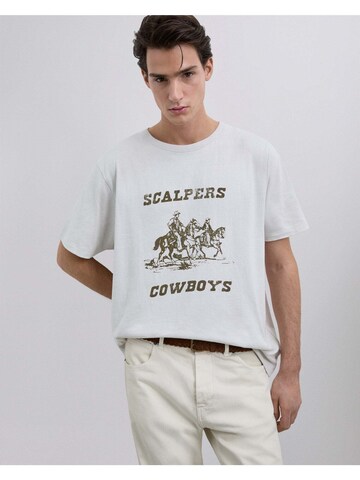 Scalpers Тениска 'Wboys' в сиво