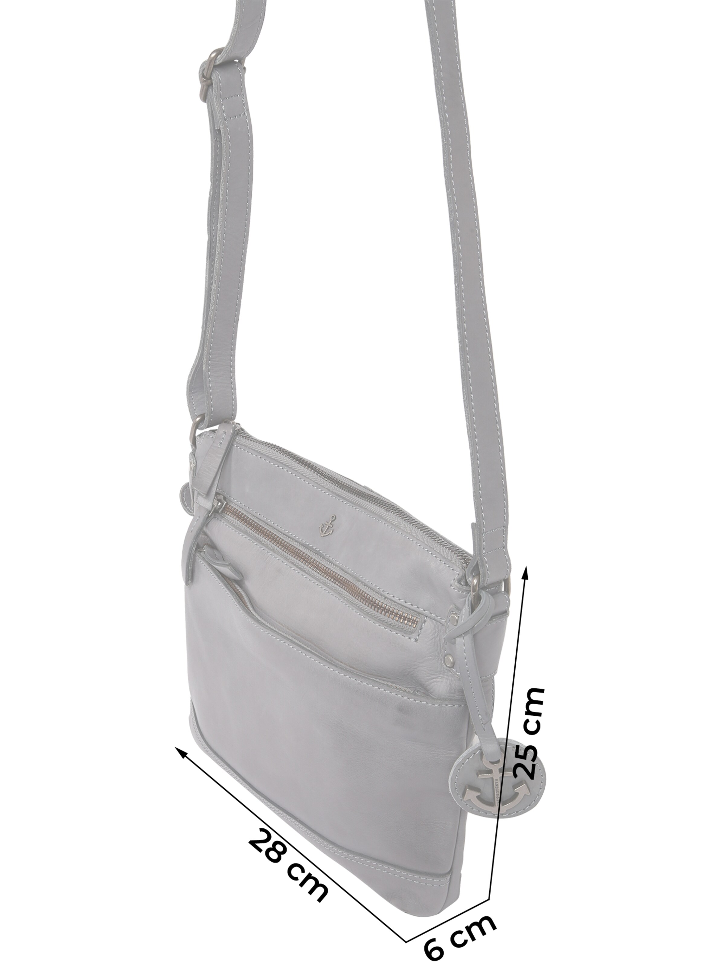 Harbour 2nd - Bolso de hombro 'Isalie' en gris