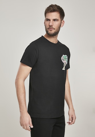 T-Shirt 'Flamingo' Mister Tee en noir