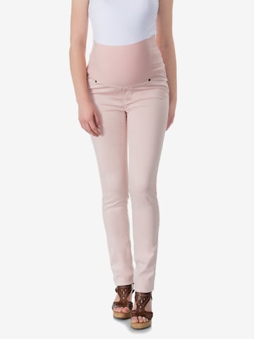 BELLYBUTTON Slimfit Hose 'LIARA - Hose' in Beige: Vorderseite
