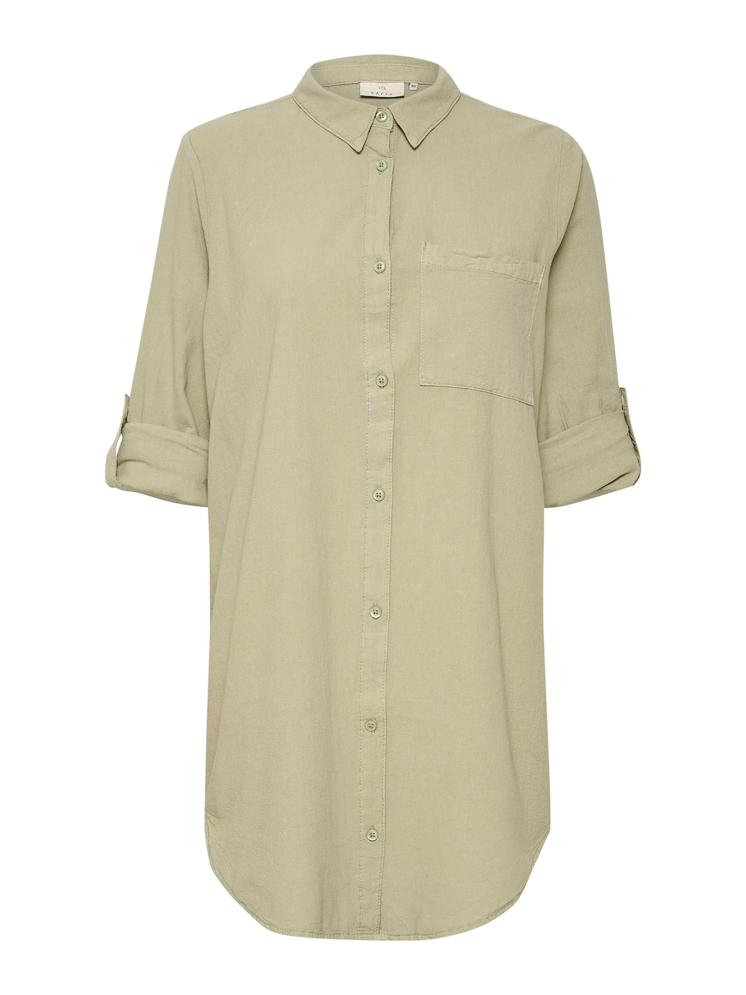 Camicia da donna 'NAYA' di Kaffe in verde: frontale