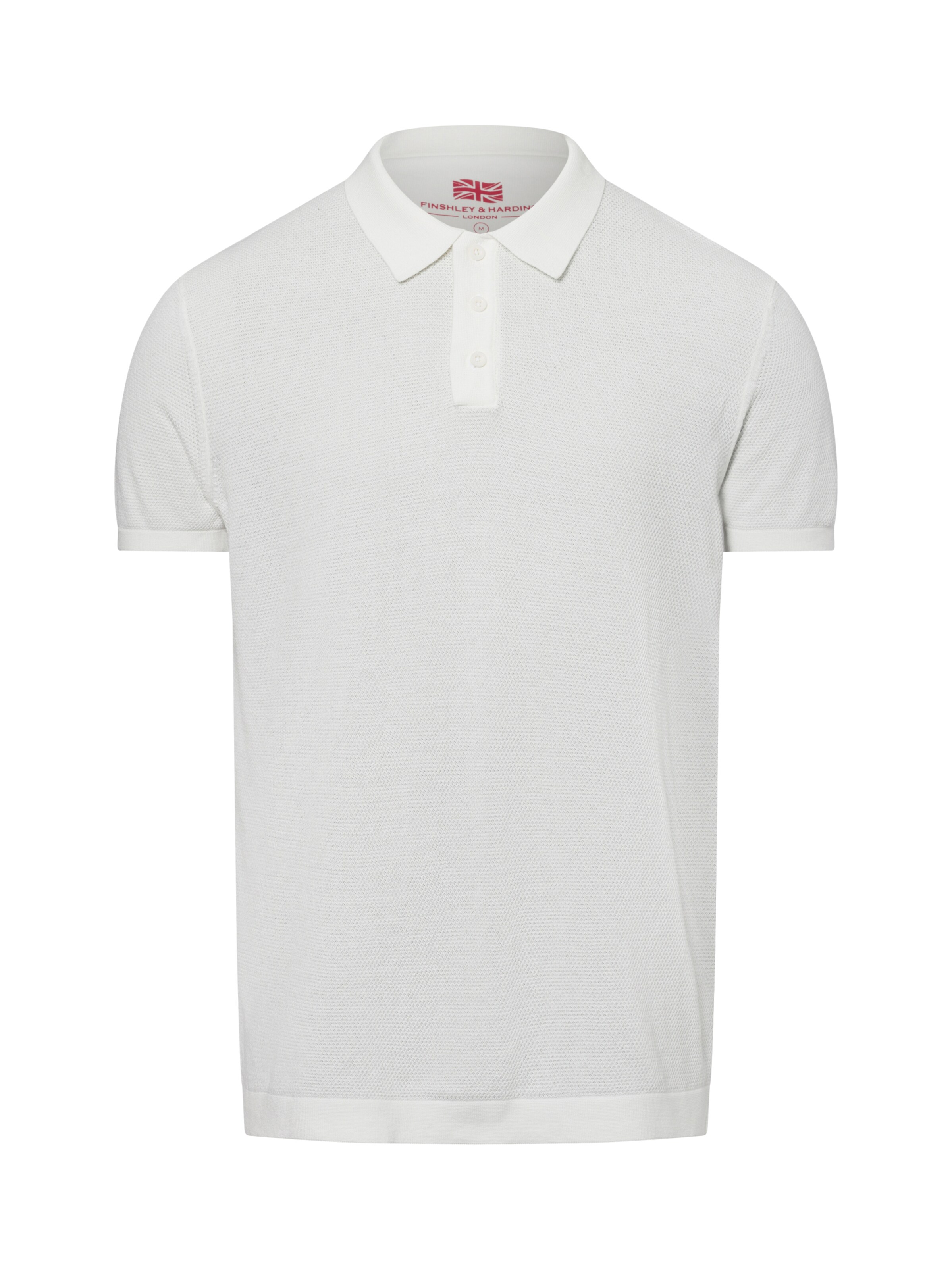 Finshley & Harding London Shirt ' ' in White: front