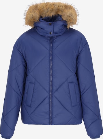 Veste d’hiver Usha en bleu : devant