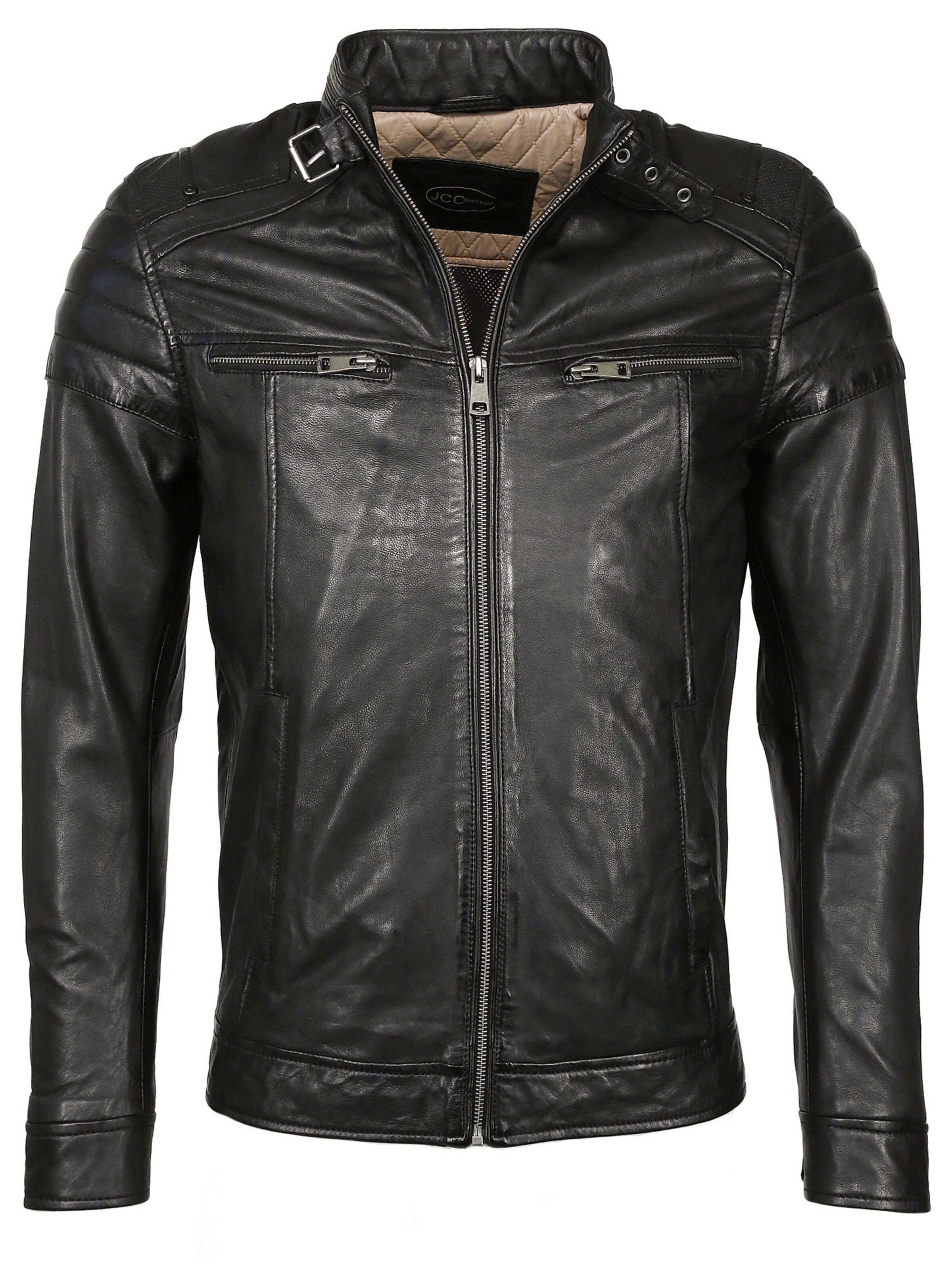 JCC Tussenjas in Zwart: voorkant