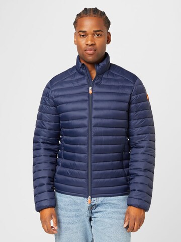 SAVE THE DUCK Between-Season Jacket 'Alexander' in Blue: front