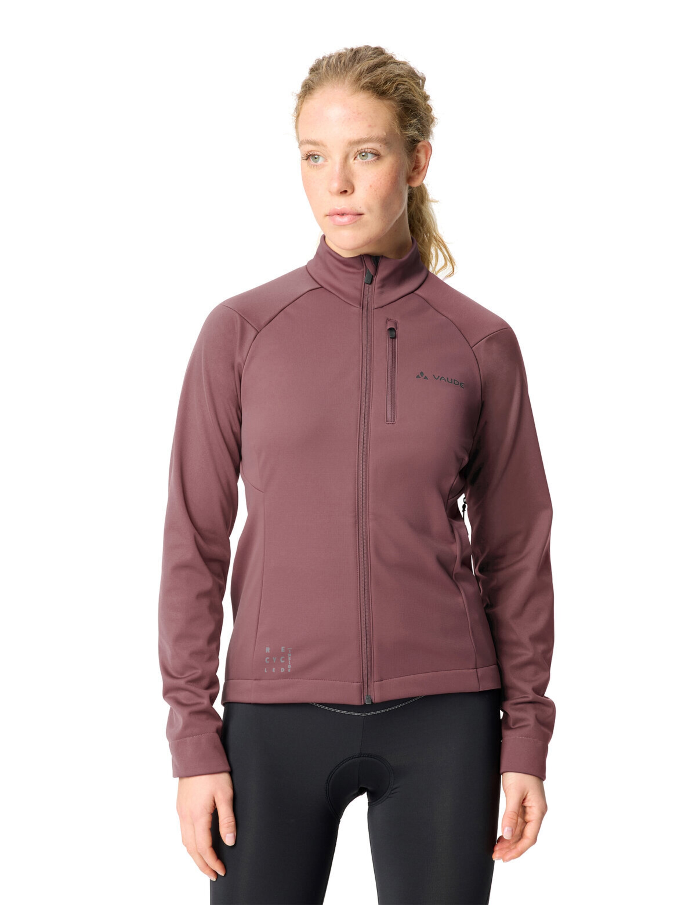 VAUDE Sports jacket 'Posta II' in Red: front