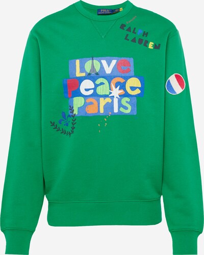 Polo Ralph Lauren Sweatshirt i royalblå / grøn / rød / hvid, Produktvisning