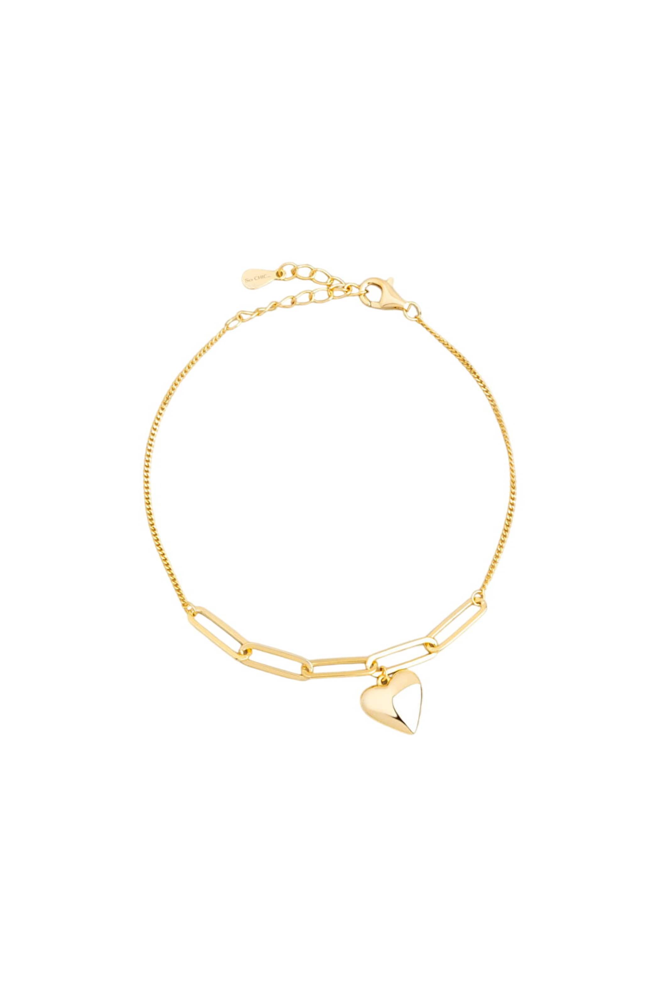 So Chic Bracelet in Gold: front