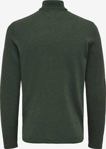 Only & Sons Sweter 'GARSON' w kolorze zielony
