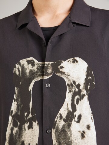 HUF Regular fit Skjorta 'Dogged' i svart