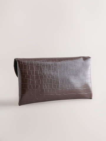 brūns Next "Clutch" stila somiņa