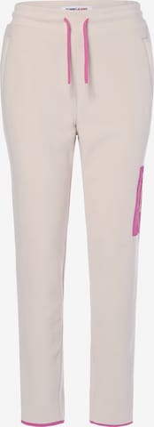 Tommy Jeans Pants in Beige: front