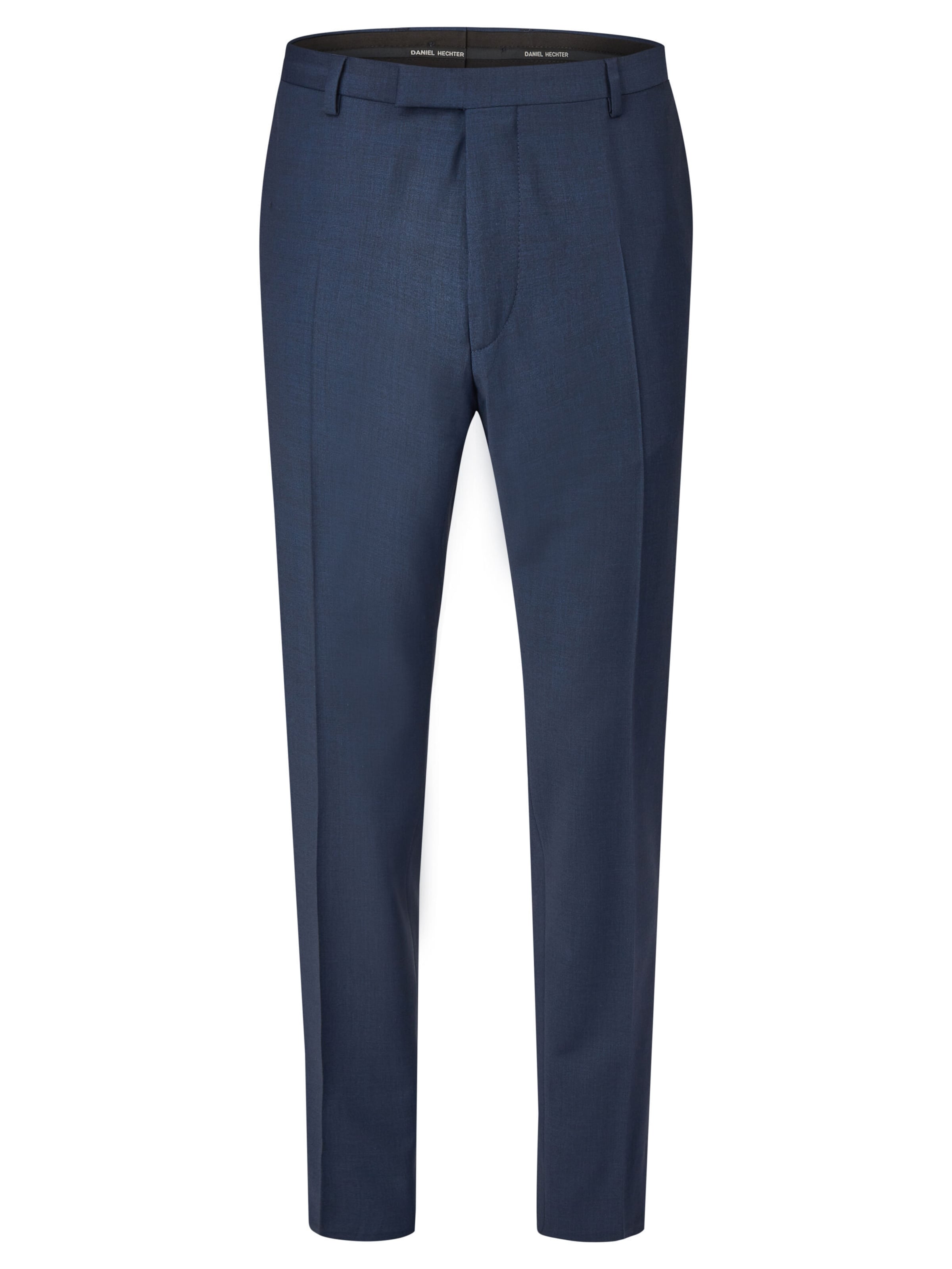 HECHTER PARIS Regular Trousers with creases in Blue: front