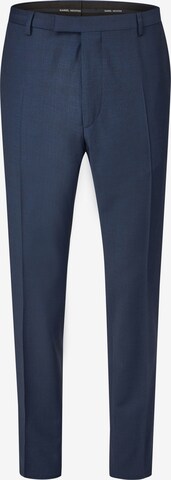 HECHTER PARIS Pleated Pants in Blue: front