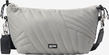 myMo ATHLSR Crossbody Bag in Grey: front