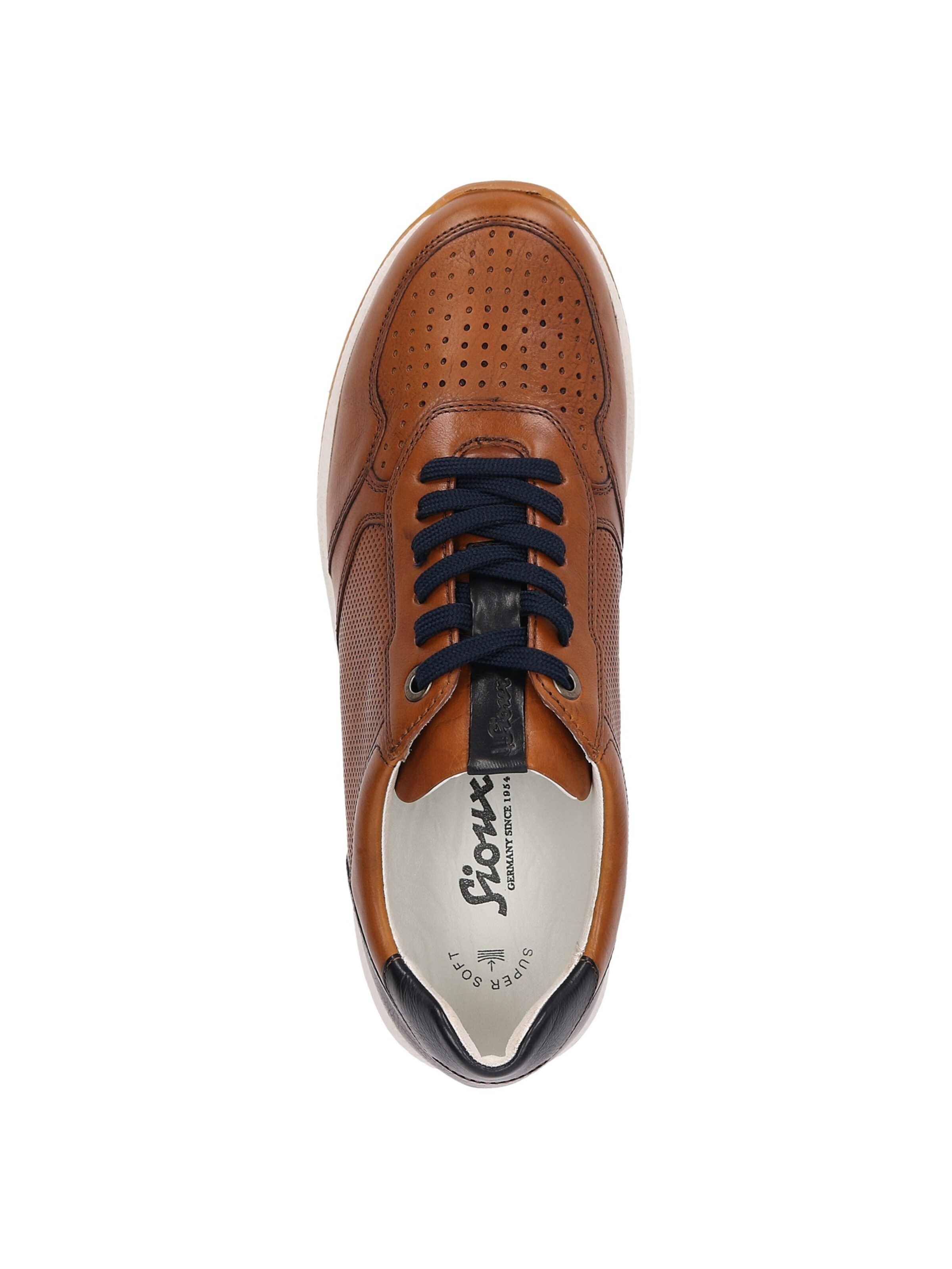 Baskets basses 'Rojaro-718' SIOUX en marron