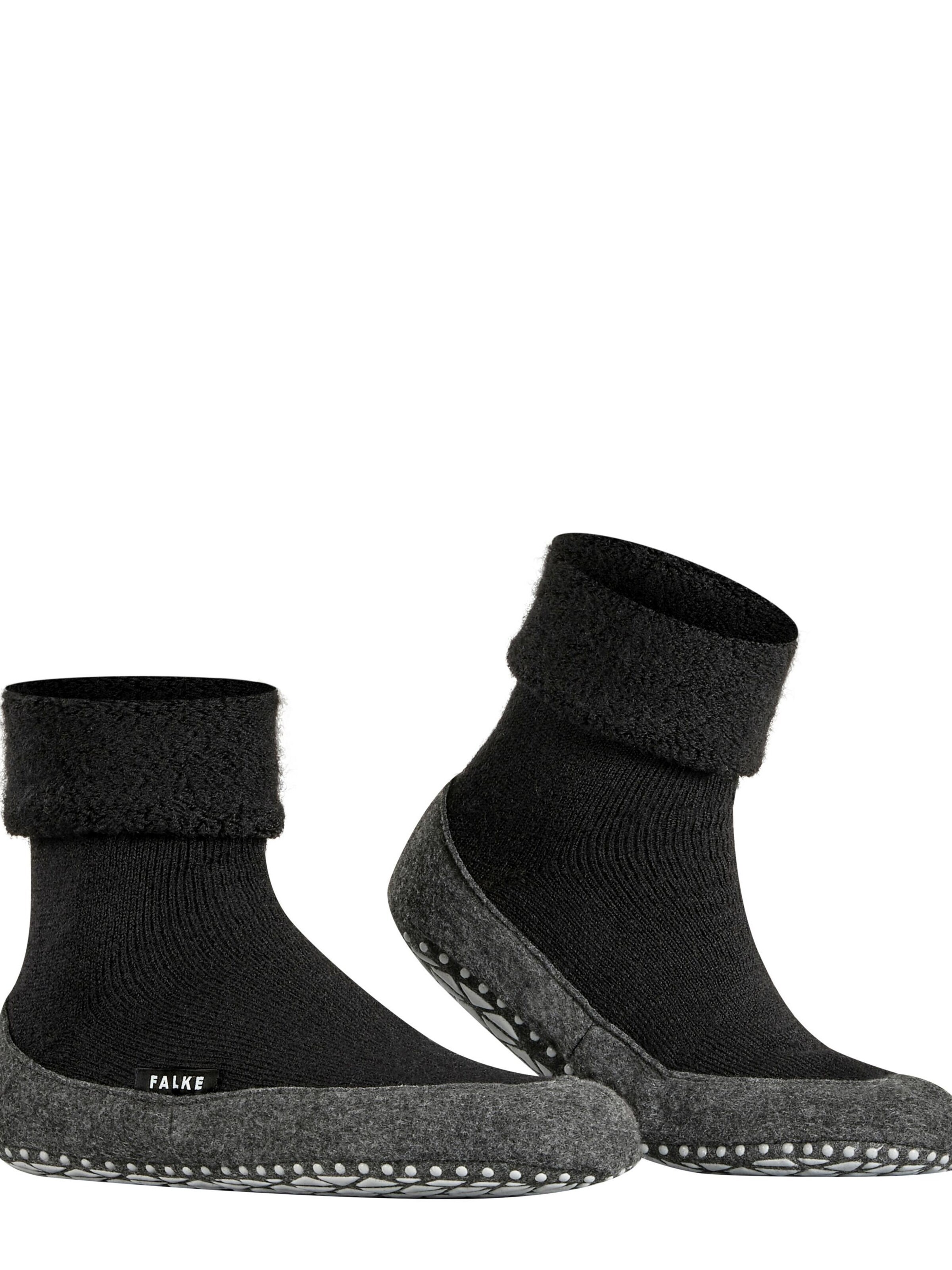 FALKE Hausschuh 'Cosyshoe'‌‌ in Schwarz: Vorderseite