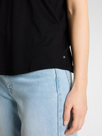 TOM TAILOR DENIM T-Shirt in Schwarz