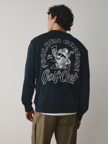 Next Sweatshirt 'Golf' i blå: forside
