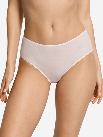 Hanro Midislip ' Ultralight ' in Beige: Vorderseite