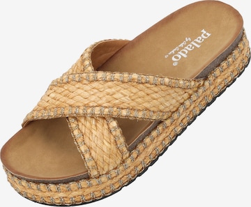 Palado by Sila Sahin Sandale 'Konnon' in Beige: Vorderseite