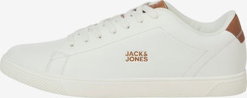 JACK & JONES Ниски маратонки 'JFWBOSS' в бяло: отпред