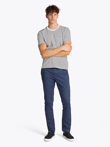 TOMMY HILFIGER Slimfit Hose 'Bleecker' in Blau