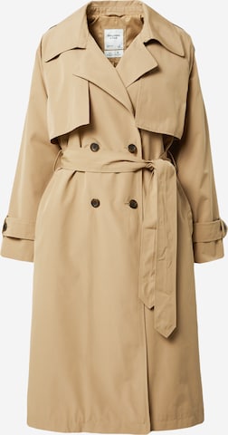 Abercrombie & Fitch Between-seasons coat in Brown: front