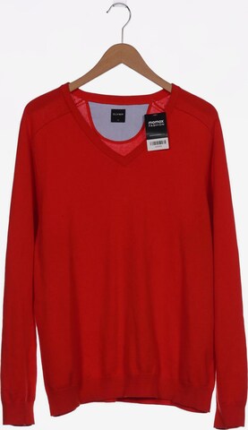 OLYMP Sweater & Cardigan in XL in Orange: front