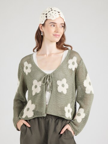 Cardigan Hailys en vert : devant