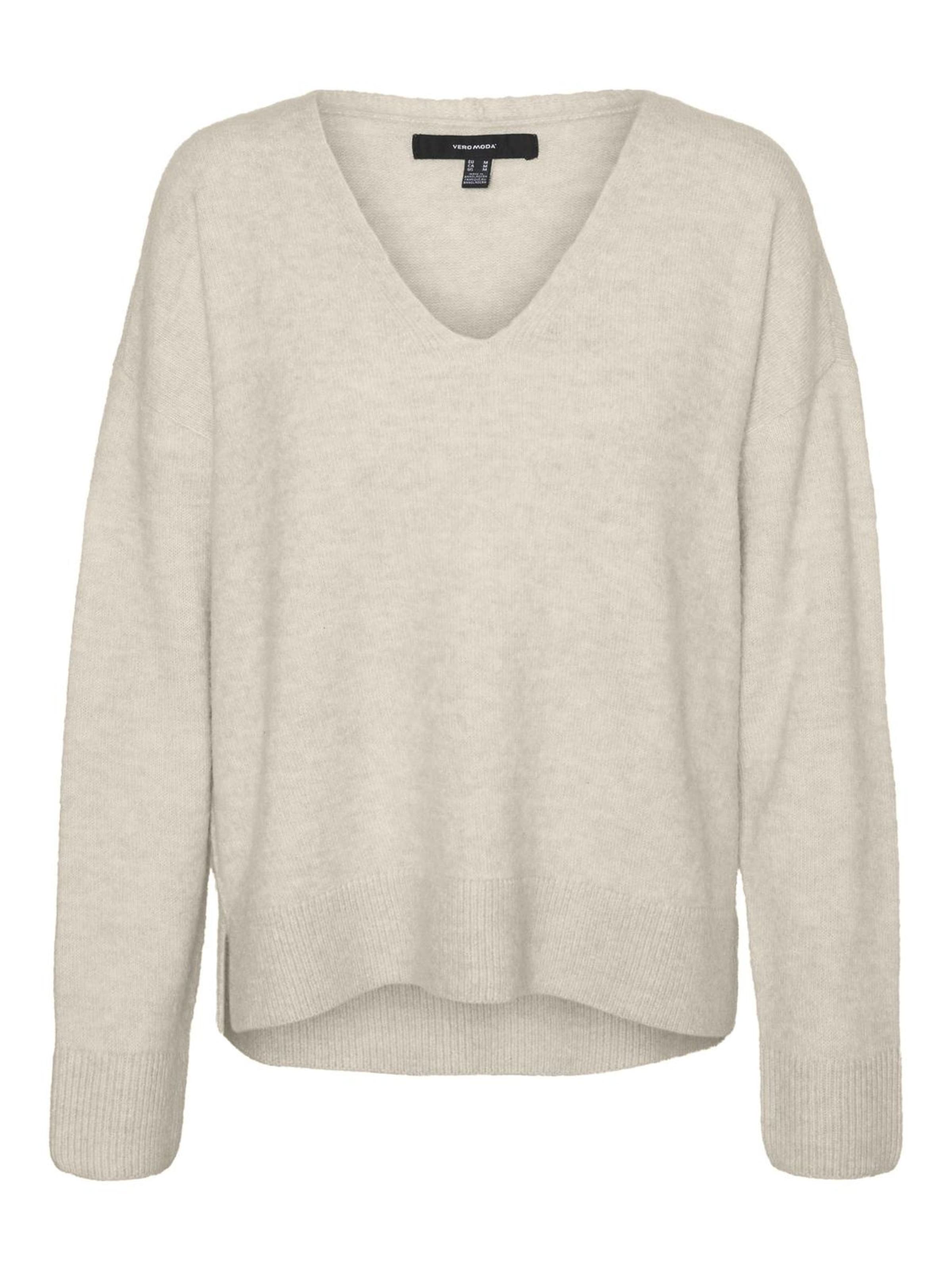 VERO MODA Pullover 'Philine' i beige: forside