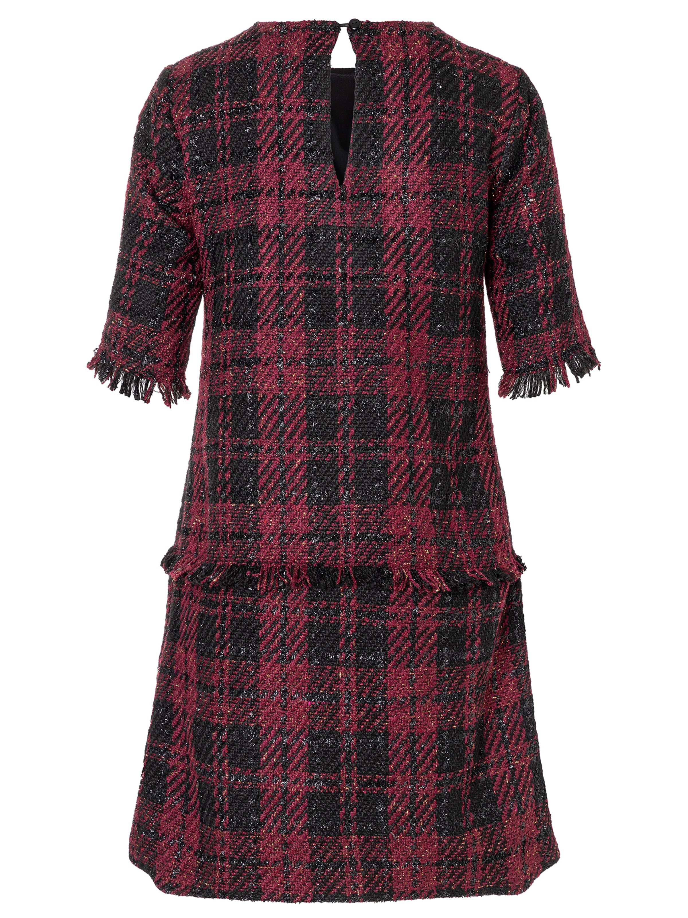 Ana Alcazar Jurk 'Abaty' in Rood