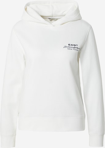 GANTSweater majica - bijela boja: prednji dio