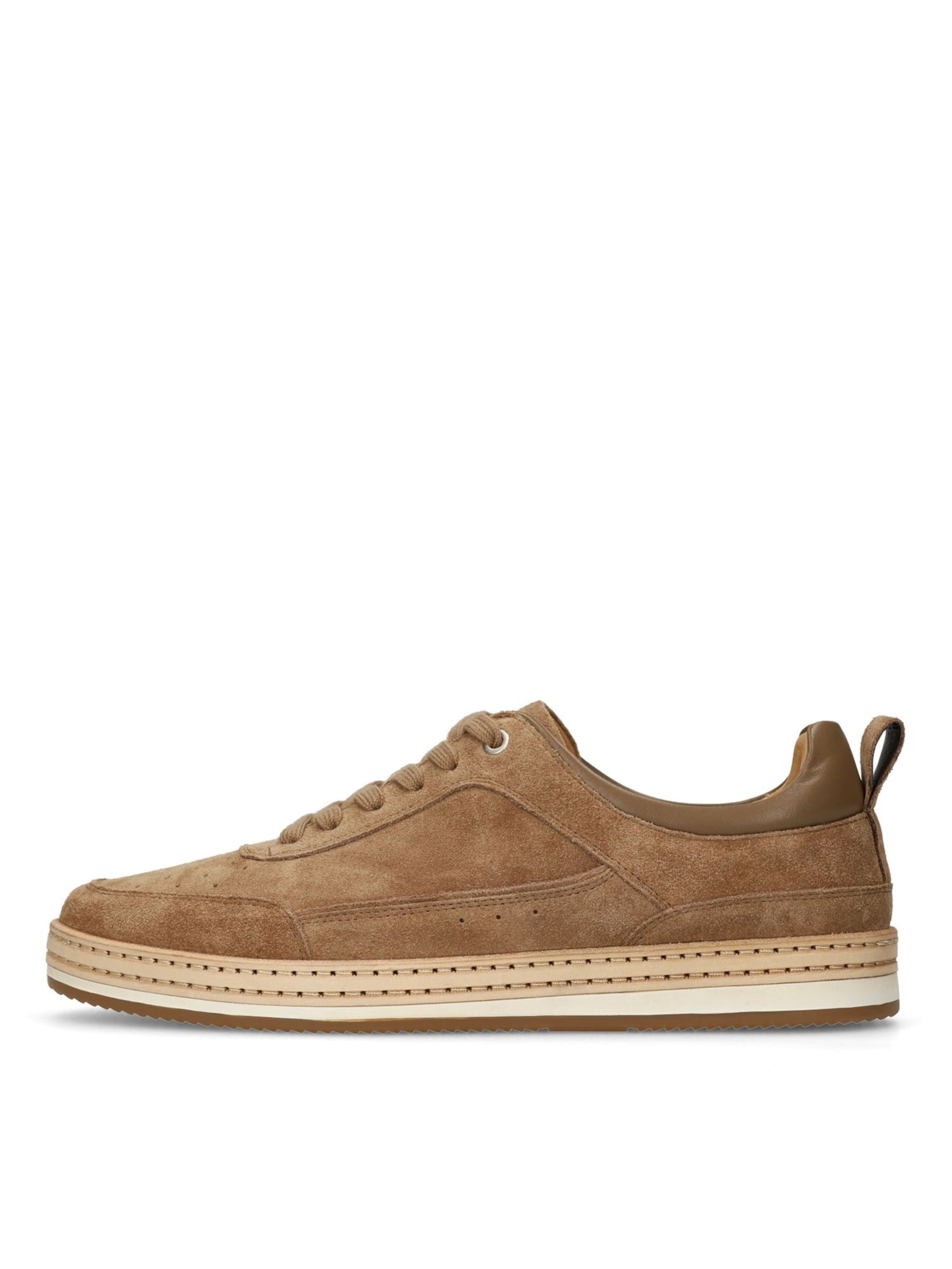 Baskets basses no stress en marron