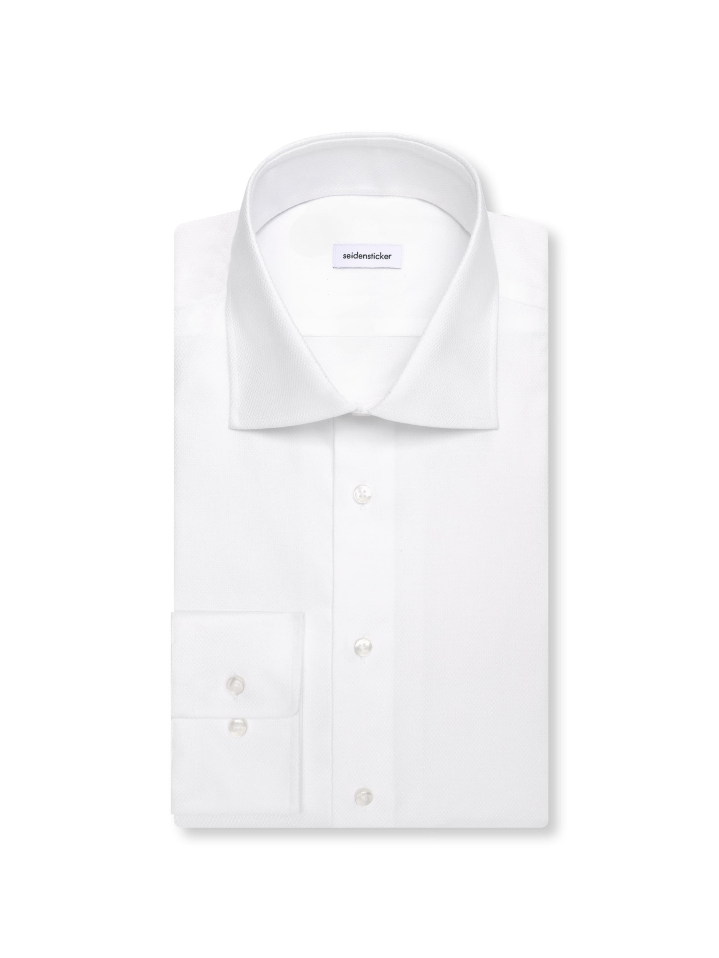 Coupe regular Chemise business SEIDENSTICKER en blanc