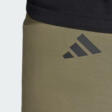 ADIDAS SPORTSWEAR Skinny Sports trousers 'Future Icons' in Green