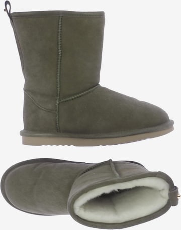 Bianco Dress Boots in 40 in Green: front