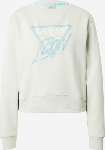 Sweat-shirt GUESS en vert : devant