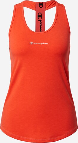 Champion Authentic Athletic Apparel Sports Top in Red: front